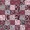 Sykel Enterprises-Mississippi State University Cheater Quilt Printed Cotton Fabric-Mississippi State Bulldogs Cotton Fabric with Patchwork Cheater Quilt Print-60” Width